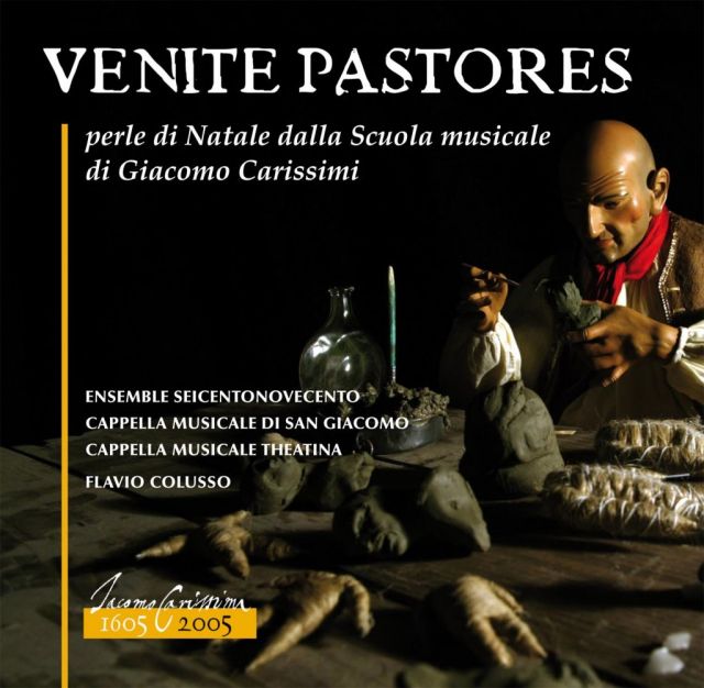 <strong>Venite Pastores: perle di Natale dalla Scuola musicale di Giacomo Carissimi</strong><br />AA.VV. (Carissimi, M-A. Charpentier, G.P. Colonna)