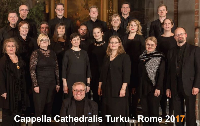 <strong>L</strong><strong style="mso-bidi-font-weight: normal;">a Cappella Cathedralis Turku<br />in concerto a Roma<br /></strong>
